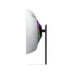 ⁦SAMSUNG G855D Odyssey G8 Smart Gaming Monitor, 34" OLED Display, UWQHD Resolution, 175Hz Refresh Rate, 0.03ms (GtG) Response Time, AMD FreeSync Premium Pro & G-Sync Technology, Silver | LS34DG852SMXUE⁩ - الصورة ⁦4⁩