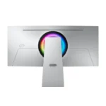 ⁦SAMSUNG G855D Odyssey G8 Smart Gaming Monitor, 34" OLED Display, UWQHD Resolution, 175Hz Refresh Rate, 0.03ms (GtG) Response Time, AMD FreeSync Premium Pro & G-Sync Technology, Silver | LS34DG852SMXUE⁩ - الصورة ⁦3⁩