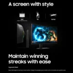 ⁦Samsung Odyssey G7 S37FG750EM 37" 4K UHD VA 165Hz 1ms HDMI 2.1 Pivot Curved Gaming Monitor With AMD FreeSync Premium Pro⁩ - الصورة ⁦2⁩