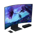 ⁦Samsung Odyssey Ark 2nd Gen. (G97NC) 55" 4K UHD (3840 x 2160), VA Panel, 1ms(GTG), 165Hz, 4 Input Multi View, Quantum Mini-LED, AMD FreeSync Premium Pro, HDMI 2.1, Adjustable HAS PIVOT Stand, 1000R Curved Gaming Monitor⁩ - الصورة ⁦8⁩