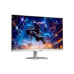 ⁦GIGABYTE M27Q2 ICE 27"IPS Panel (2560X1440) 200Hz 1ms Flicker Free, Low Blue Light, Gaming Monitor - White⁩ - الصورة ⁦7⁩