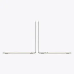 ⁦Apple MacBook Air 15’’ (2026), M5 Chip 10-Core CPU, 10‑Core GPU, 16GB unified Memory, 512GB SSD, Liquid Retina display, Backlit Magic Keyboard (English & Arabic) - Starlight⁩ - الصورة ⁦4⁩