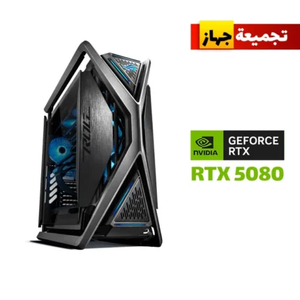 Gaming PC – AMD Ryzen 9 9950X3D Processor, ROG Crosshair X870E Motherboard, 64GB DDR5 RAM, Samsung 2TB NVMe Gen5 SSD, ASUS ASTRAL RTX 5080 16GB, ASUS Thor P2 1200W PSU, ROG Ryujin III 360 Cooler, Hyperion GR701 Case, Win 11 Pro
