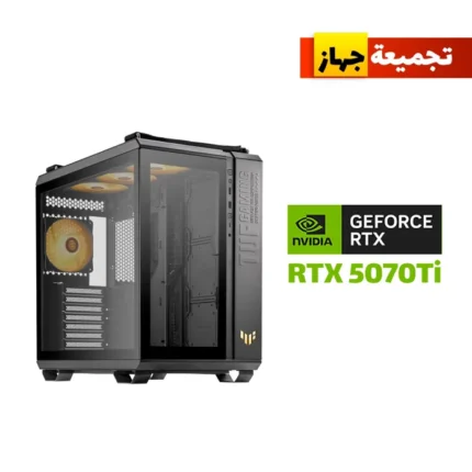 Gaming PC AMD Ryzen 7 7800X 3D Processor,ASUS Prime X870-P WiFi Motherboard,32GB RAM DDR5 (6000),2TB SSD NVME (6000),RTX 5070Ti 16GB VGA,1000 WATT PSU GOLD,Gameon Kraken Series L360 LCD Screen Liquid Cooler, Asus TUF GT502 PLUS Mid Tower Case,Win 11 Pro
