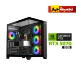 Gaming PC AMD RYZEN 7-7800X3D Processor,ASUS TUF B850 WIFI Motherboard,32GB RAM DDR5 (6000),2TB SSD NVME GEN-4,ASUS TUF RTX 5070 12GB VGA,ASUS PRIME 850 WATT GOLD PSU, AZZA L360 Liquid Cooler,Sharx Profin GX700 Mid Tower Case,Windows 11 Pro (License)