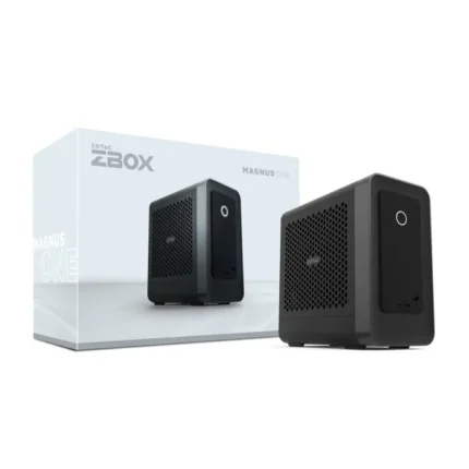 Zotac ZBOX Magnus One EU27507TC Mini Gaming PC – Intel Core Ultra 7 256, NVIDIA GeForce RTX 5070 Ti 16GB, No RAM, No SSD, No OS