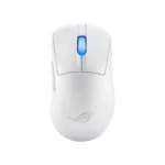 Asus Rog keris Ace II Wireless/Bluetooth RGB Gaming Mouse with 42,000 DPI OutStanding 90-Hour Battery Life - White