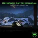 ⁦Razer Orochi V2 Mobile Wireless Gaming Mouse Ultra Lightweight, 2 Wireless Modes, Up to 950hrs Battery Life, Mechanical Switches, 5G Advanced 18K DPI Optical Sensor - Black⁩ - الصورة ⁦4⁩