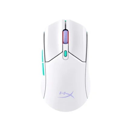 HyperX PulseFire Haste 2 Core Wireless/Bluetooth Long Lasting Battery Life For Pc,PS5/Xbox Series X|S,Xbox One - White