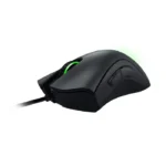 ⁦Razer DeathAdder Essential Gaming Mouse: 6400 DPI Optical Sensor, 5 Programmable Buttons, Mechanical Switches, Rubber Side Grips - Black⁩ - الصورة ⁦5⁩