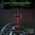 ⁦Razer Viper 8KHz Ambidextrous Esports Wired Gaming Mouse - Black/Yellow⁩ - الصورة ⁦5⁩