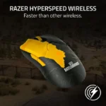 ⁦Razer Viper V2 Pro HyperSpeed Wireless Gaming Mouse, 59g Ultra Lightweight, Optical Switches Gen-3-30K DPI Optical Sensor, 90 Hour Battery - PUBG Edition⁩ - الصورة ⁦5⁩