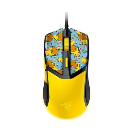 Razer Cobra Pokémon Edition, 58g Lightweight Wired Gaming Mouse, 8500 DPI Sensor, Optical Mouse Switches 3th Gen, Chroma Lighting with Gradient Underglow, Speedflex Cable, Pokémon Kanto | RZ01-04650400-R3M1
