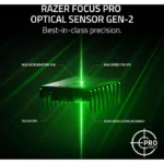 ⁦Razer Viper V3 Pro Wireless/Wired Gaming Mouse, 54g Lightweight Design, 35K Gen 2 DPI Optical Sensor, Up To 95H Battery Life, Optical Mouse Switches Gen 3, Black | RZ01-05120100-R3G1⁩ - الصورة ⁦3⁩