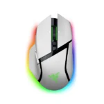 Razer Basilisk V3 Pro 35K Fully Customizable Wireless/ Bluetooth Wired Ergonomic Gaming Mouse, Focus Pro 35K Optical Gen-2 Sensor, Up to 210 Hrs on Bluetooth/145 Hrs on Wireless– White