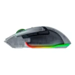⁦Razer Basilisk V3 Pro Phantom White – Wireless/BT/Wired 35K DPI Optical Sensor HyperSpeed RGB Gaming Mouse – Upto 210 Hrs Battery Life -| RZ01-05240400-R3G1⁩ - الصورة ⁦4⁩