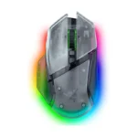⁦Razer Basilisk V3 Pro Phantom White – Wireless/BT/Wired 35K DPI Optical Sensor HyperSpeed RGB Gaming Mouse – Upto 210 Hrs Battery Life -| RZ01-05240400-R3G1⁩ - الصورة ⁦9⁩
