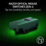 ⁦Razer DeathAdder V4 Pro Wireless Gaming Mouse: 56g Lightweight - HyperSpeed Wireless Gen-2 - Optical Scroll Wheel - Optical Switches Gen-4 - Focus Pro 45K Sensor Gen-2 - Up to 150 Hr Battery, Black | RZ01-05330100-R3G1⁩ - الصورة ⁦7⁩