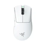 Razer DeathAdder V4 Pro Wireless Gaming Mouse: 56g Lightweight - HyperSpeed Wireless Gen-2 - Optical Scroll Wheel - Optical Switches Gen-4 - Focus Pro 45K Sensor Gen-2 - Up to 150 Hr Battery, White | RZ01-05330200-R3G1