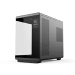 ⁦Acer U600 ATX Mid Tower Two Panel Front & Left Side Tempered Glass Case With Built in LED Display 7 ARGB Fans - Black⁩ - الصورة ⁦4⁩