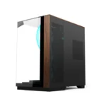 ⁦Acer V333 ATX Mid Tower Three Panel Front Top & Left Side Tempered Glass Case With 8 ARGB Fans - Black⁩ - الصورة ⁦2⁩
