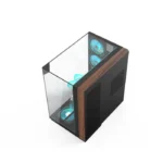 ⁦Acer V333 ATX Mid Tower Three Panel Front Top & Left Side Tempered Glass Case With 8 ARGB Fans - Black⁩ - الصورة ⁦3⁩