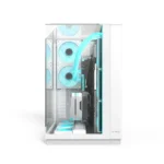 ⁦Acer V333 ATX Mid Tower Three Panel Front Top & Left Side Tempered Glass Case With 8 ARGB Fans - White⁩ - الصورة ⁦5⁩