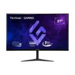 ⁦ViewSonic VX2718-PC-MHD 27 Inch VA Curved FHD 1080p 1ms 180Hz Gaming Monitor with FreeSync Premium⁩ - الصورة ⁦6⁩