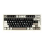 ⁦Attack Shark X75 81 Key (Wired+2.4G+Bluetooth)Tri-Model Switch Heap Of Aluminum Gaming Keyboard-Cheese White⁩ - الصورة ⁦4⁩