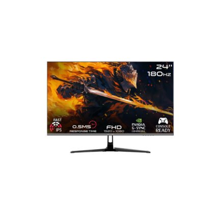 Gameon GOPS24180IPS 24" FHD IPS 180Hz 0.5ms (GtG) Gaming Monitor With AMD Sync & FreeSync (Compatible)