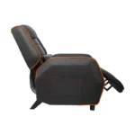 ⁦Cougar Sofa Ranger S Breathable PVC Leather, Headrest Lumbar Pillow, Adjustable Design Black/Orange⁩ - الصورة ⁦4⁩
