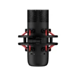 ⁦HyperX ProCast Gold-SputteredLarge Diaphragm Condenser XLR Connection Microphone Built in Anti Vibration Shock Mount Black, Cable/Mixer not included⁩ - الصورة ⁦4⁩