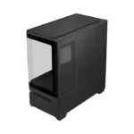 Asus Prime AP202 Mid Tower Fornt & Left Side Tempered Glass Panel Case With 3 ARGB Fans-Black - الصورة 3