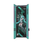 ⁦Asus ROG Strix Helios II Hatsune Miku Edition E-ATX Mid Tower Gaming Case (4 Fans Included)⁩ - الصورة ⁦8⁩