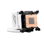 ⁦Asus ROG Ryujin III 360 ARGB Extreme Gen 2, 3.5" LCD, Magnetic Daisy-Chainable Fan, 360MM CPU Liquid Cooler - White⁩ - الصورة ⁦4⁩