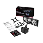 ⁦Asus Rog Ryuo IV SLC Curve 6.67" Amoled 2K 60Hz 360MM Cpu Liquid Cooler - Black⁩ - الصورة ⁦3⁩