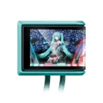 ⁦Asus Rog Ryuo IV 360 ARGB Hatsune Miku Edition CPU Liquid Cooler - Black⁩ - الصورة ⁦6⁩