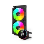 ⁦Acer AC240YN ARGB 240mm High Performance Liquid CPU Cooler - Black⁩ - الصورة ⁦4⁩