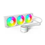 ⁦Acer AC360YN ARGB 360mm High Performance Liquid CPU Cooler - White⁩ - الصورة ⁦3⁩