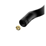 ⁦HyperX FlipCast RGB Hi-Res Streaming Broadcast Quality Audio XLR/USB-C Dynamic Microphone, Compatible with 5/8” Mounting threads, A 3/8” thread Adapter included (XLR Components and Cable Sold Separately)⁩ - الصورة ⁦3⁩