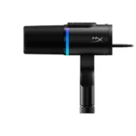 ⁦HyperX FlipCast RGB Hi-Res Streaming Broadcast Quality Audio XLR/USB-C Dynamic Microphone, Compatible with 5/8” Mounting threads, A 3/8” thread Adapter included (XLR Components and Cable Sold Separately)⁩ - الصورة ⁦8⁩