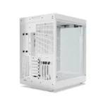 ⁦HYTE Y70 Touch Infinite Dual Chamber ATX Mid Tower Modern Aesthetic Case with Integrated 2.5K LCD Touchscreen - Snow White⁩ - الصورة ⁦5⁩