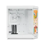 ⁦HYTE Y70 Touch Infinite Dual Chamber ATX Mid Tower Modern Aesthetic Case with Integrated 2.5K LCD Touchscreen - Snow White⁩ - الصورة ⁦3⁩