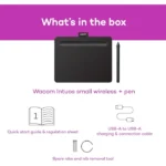 Wacom Intuos Bluetooth Creative Pen Tablet Small - Black - الصورة 2