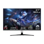 Gameon GOPS27QHD180IPS Pro Series 27" 2K QHD Fast IPS 180Hz 0.5ms HDMI 2.1 Gaming Monitor (Supports PS5) - Black - الصورة 7