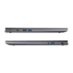 ⁦Acer Aspire 15 Laptop, Intel Core i9-13900H Processor, 16GB DDR5 RAM, 512GB SSD NVMe, Intel Iris Xe Graphic, 15.6" FHD IPS Display, Wi-Fi 6 + Bluetooth 5.2, Windows 11 Pro (License), Steel Gray | NX.JKVEM.00F⁩ - الصورة ⁦2⁩