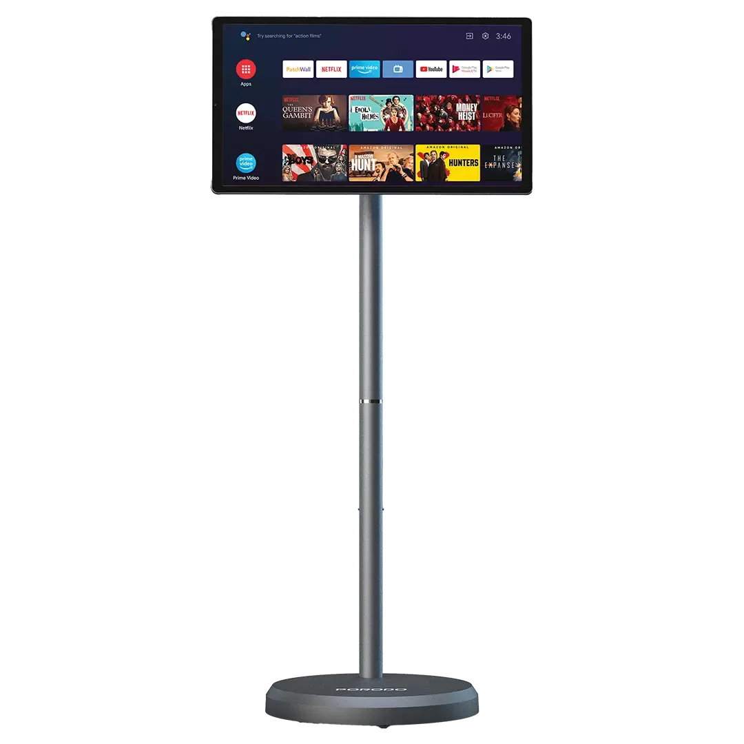 _pdhsdd03gy_porodo_surf_21.5__portable_smart_monitor_with_27000mah_battery_capacity_-_gray Porodo Surf 21.5" Portable Smart Monitor with 27000mAh Battery Capacity - Gray - الصورة 1