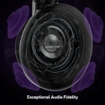 ⁦Turtle Beach Stealth™ Pro Multiplatform Gaming Headset, Dual Connectivity Wireless / Bluetooth, Active Noise Canceling, Swappable Dual 12+ Hour Battery, for Xbox X/S, PS5, PS4, PCs/Mac and Mobile Devices, Black | TBS-3365-02⁩ - الصورة ⁦3⁩