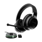 ⁦Turtle Beach Stealth™ Pro Multiplatform Gaming Headset, Dual Connectivity Wireless / Bluetooth, Active Noise Canceling, Swappable Dual 12+ Hour Battery, for Xbox X/S, PS5, PS4, PCs/Mac and Mobile Devices, Black | TBS-3365-02⁩ - الصورة ⁦7⁩