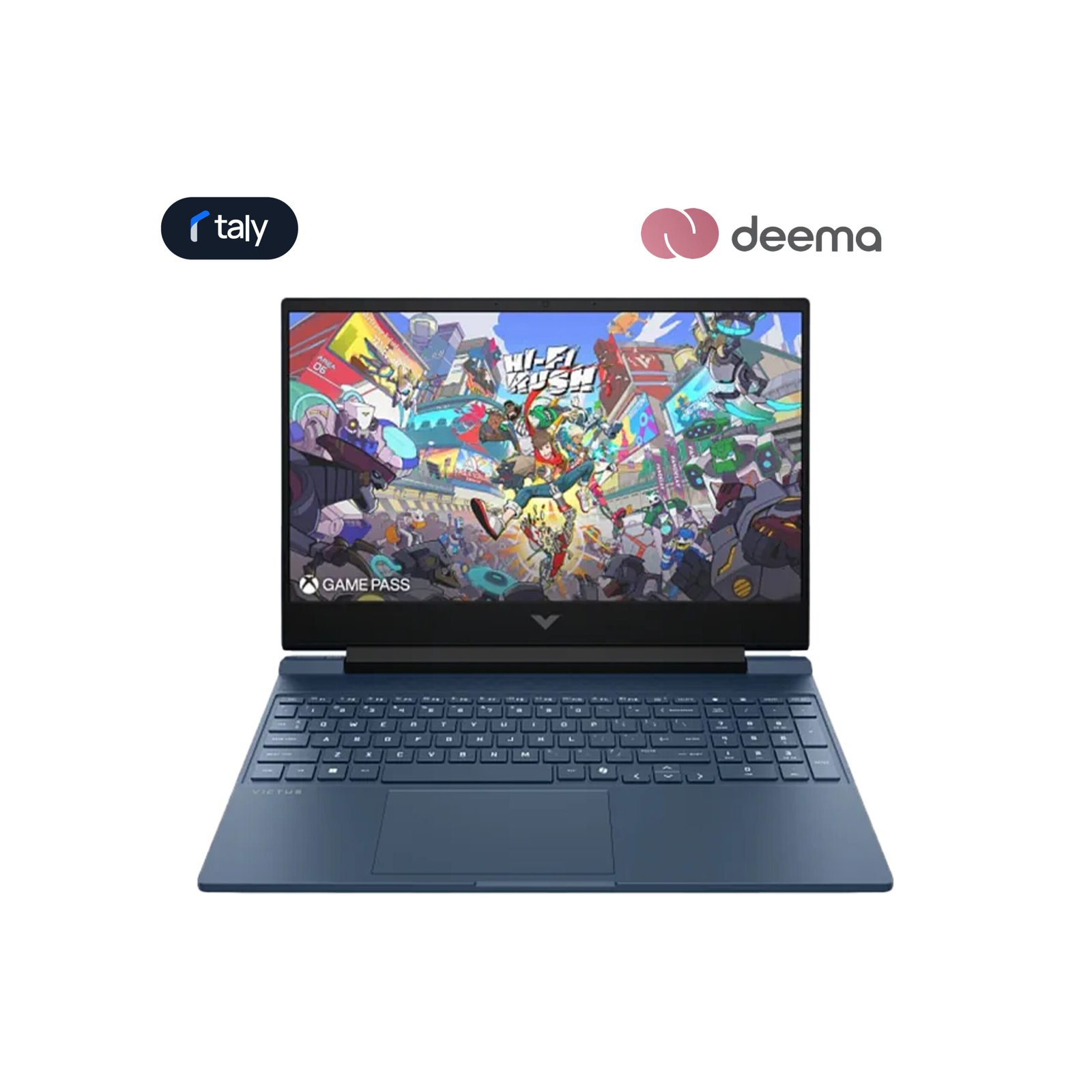 358 HP Victus (15-FA2087NE) Gaming Laptop, Intel Core7 240H Processor, 16GB RAM DDR5, 512GB SSD NVMe Gen4, RTX™ 5050 8GB Graphics, 15.6" FHD 144Hz IPS Display, Full-size, backlit Keyboard, Windows 11 Pro (License), Mica Silver | D15F1EA - الصورة 1